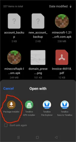 Install Minecraft Step 2
